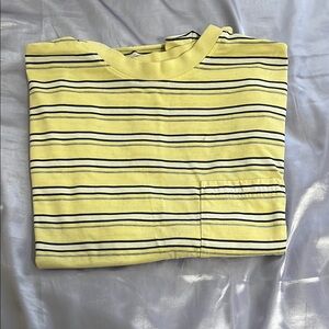 Striped Yellow and Black T-Shirt